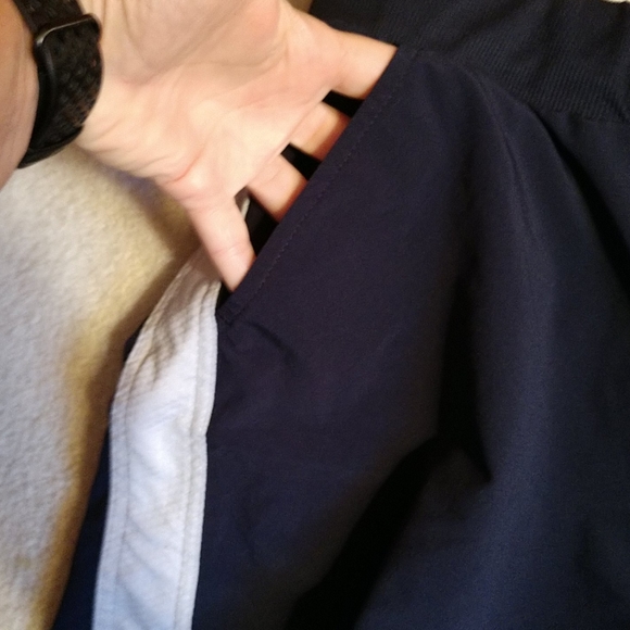 2 pair navy exercise shorts sz large - Picture 7 of 9